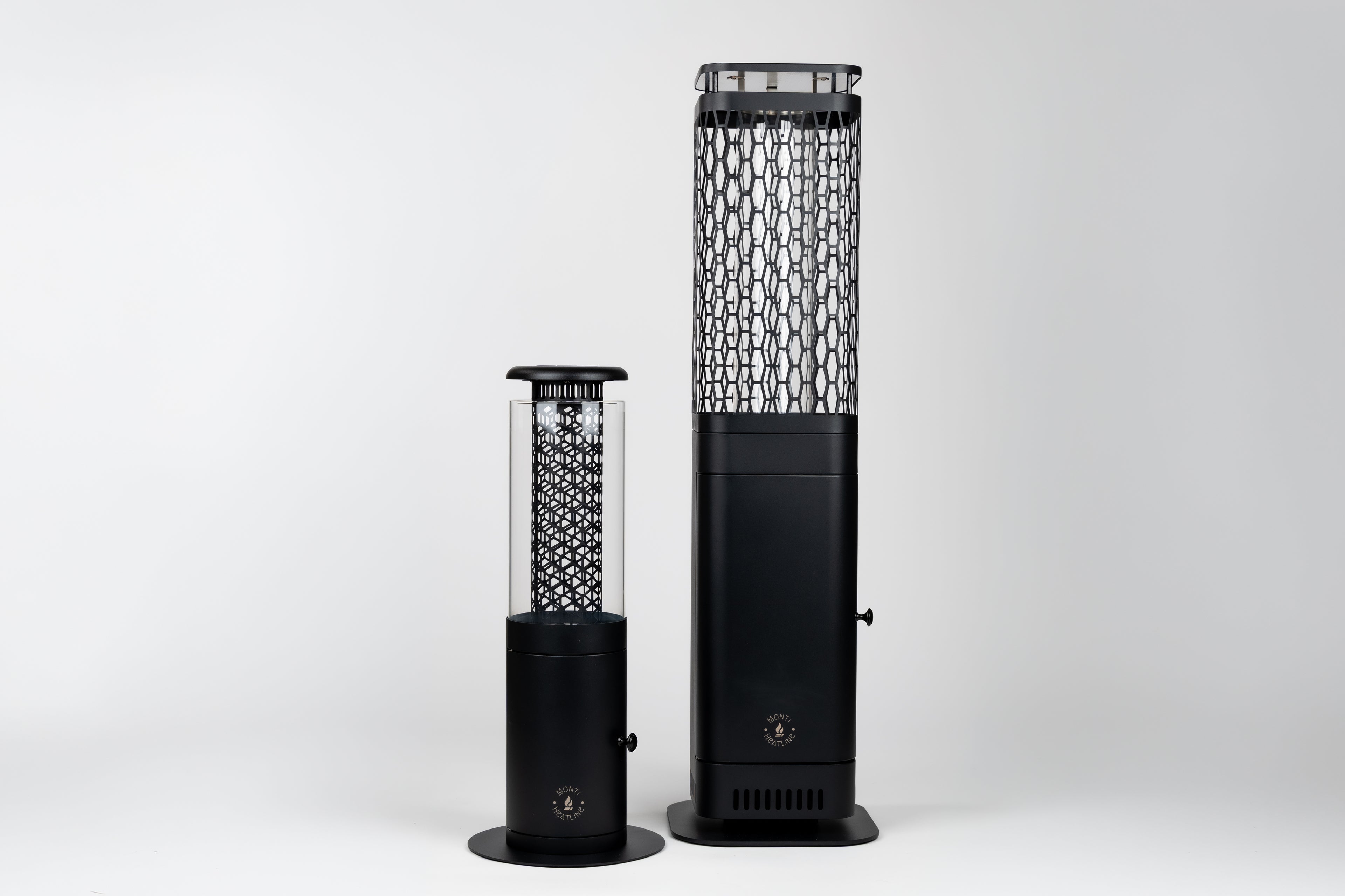 Monti HeatLine Blaze Black - Pellet terrasverwarmer