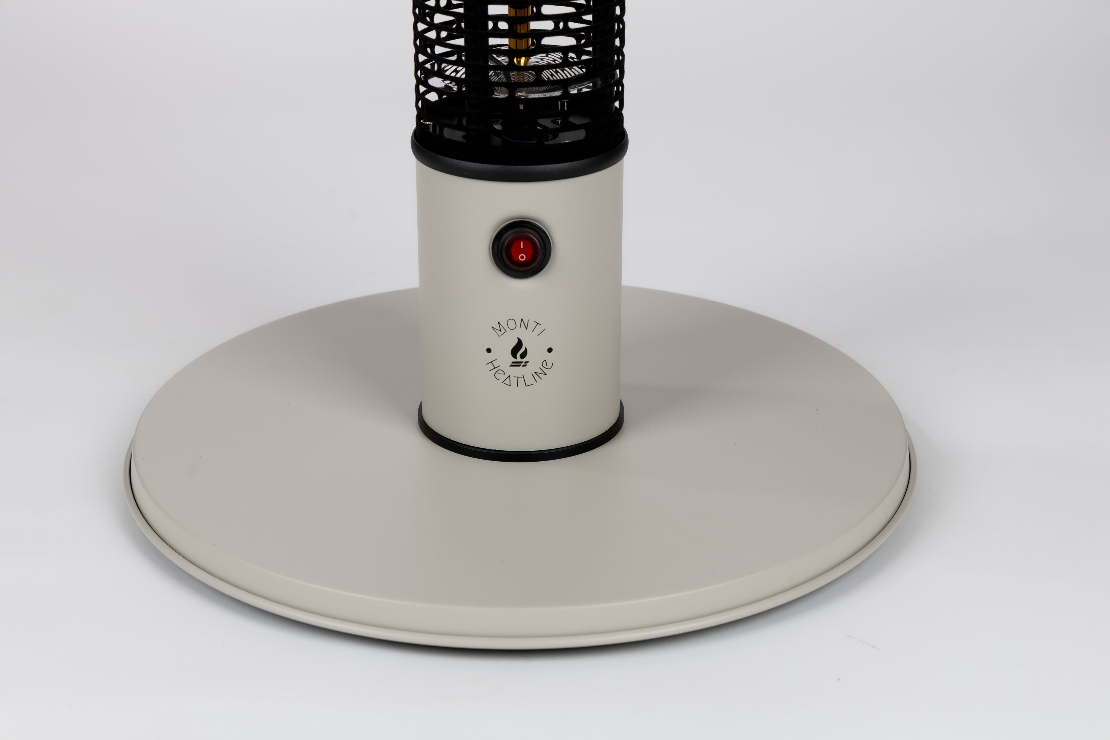 Monti HeatLine Pulse Beige - Elektrische terrastafel met heater