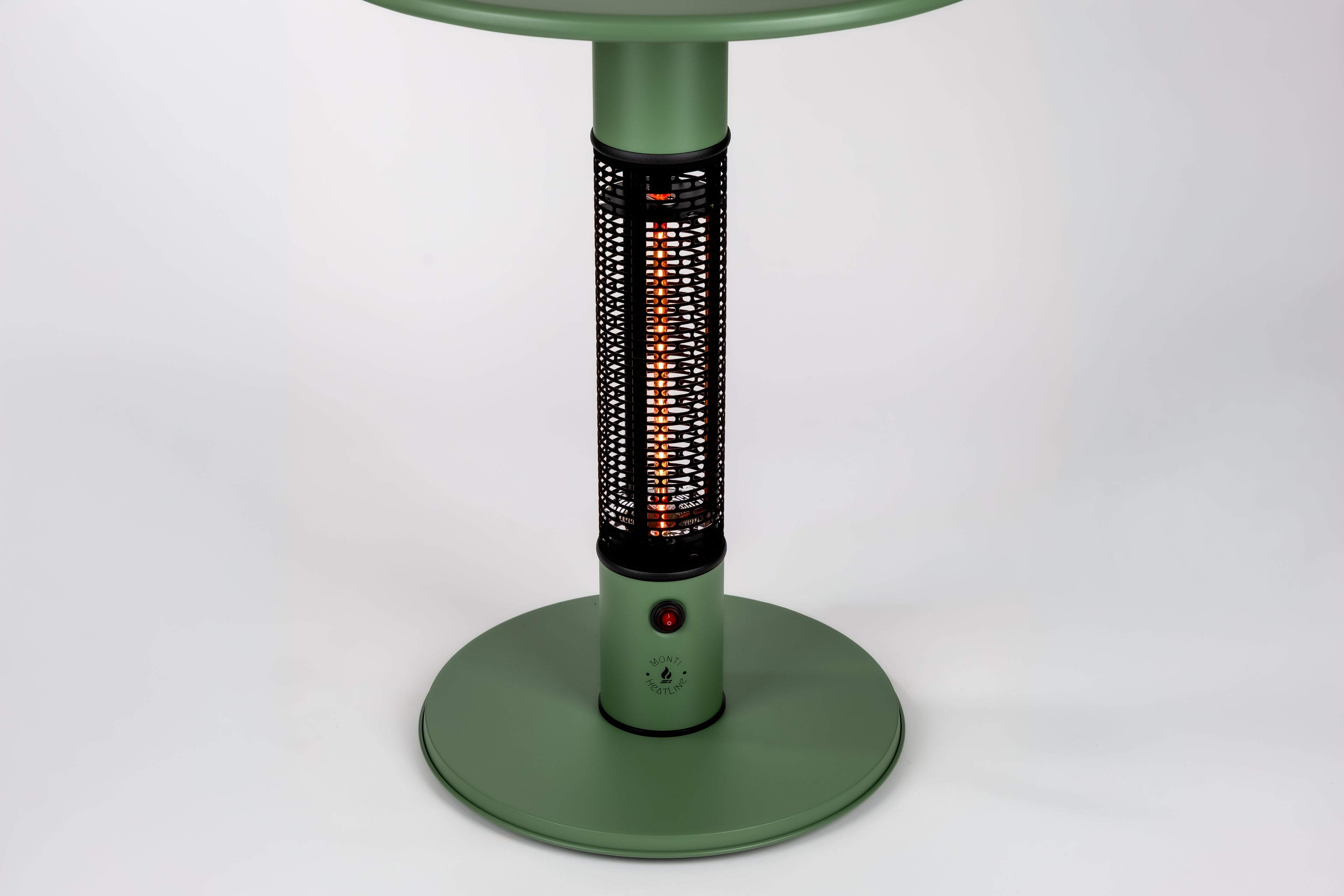 Monti HeatLine Pulse Green - Elektrische terrastafel met heater