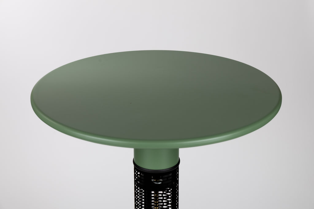 Monti HeatLine Pulse Green - Elektrische terrastafel met heater
