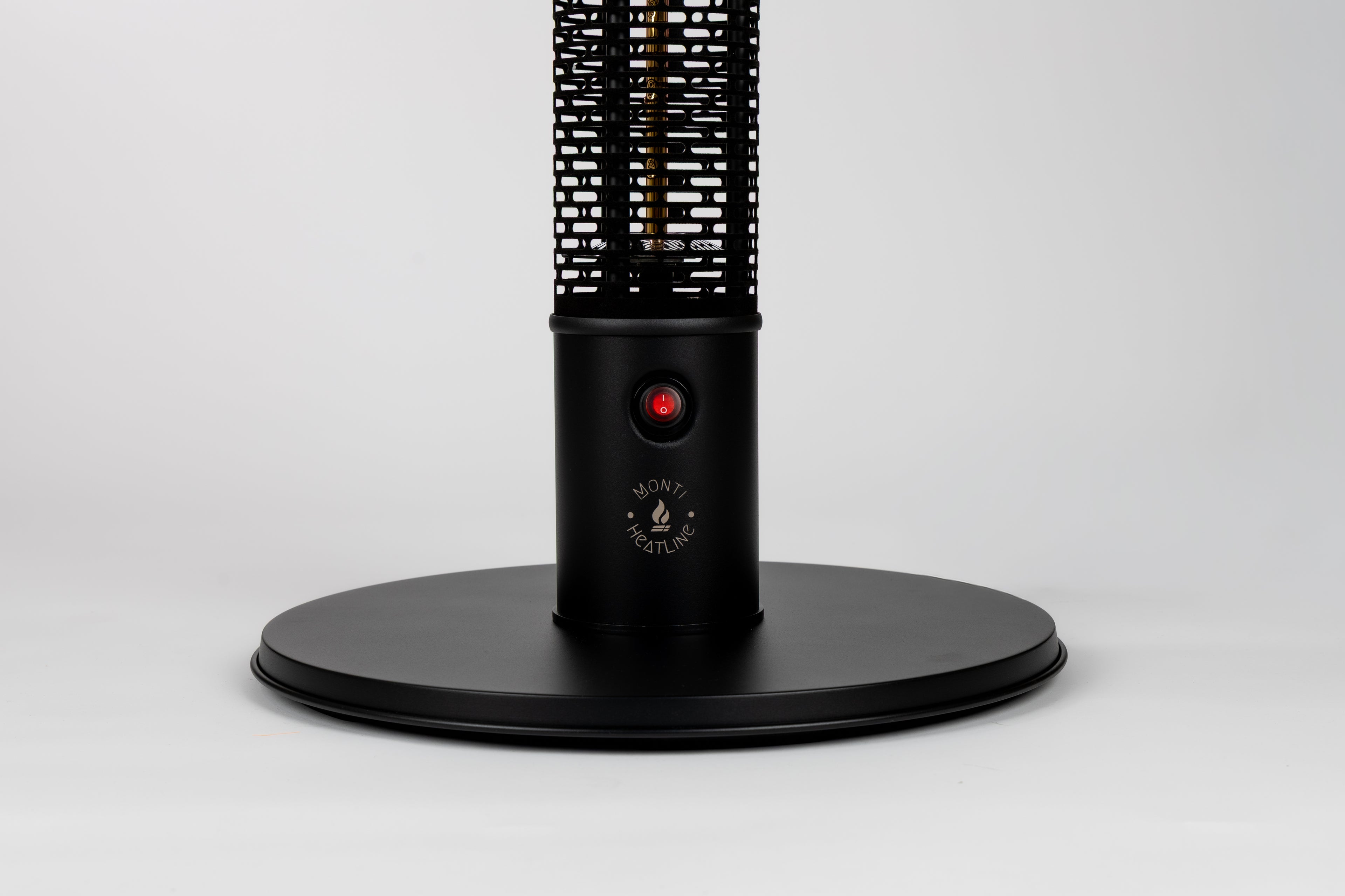 Monti HeatLine Pulse Black - Elektrische terrastafel met heater