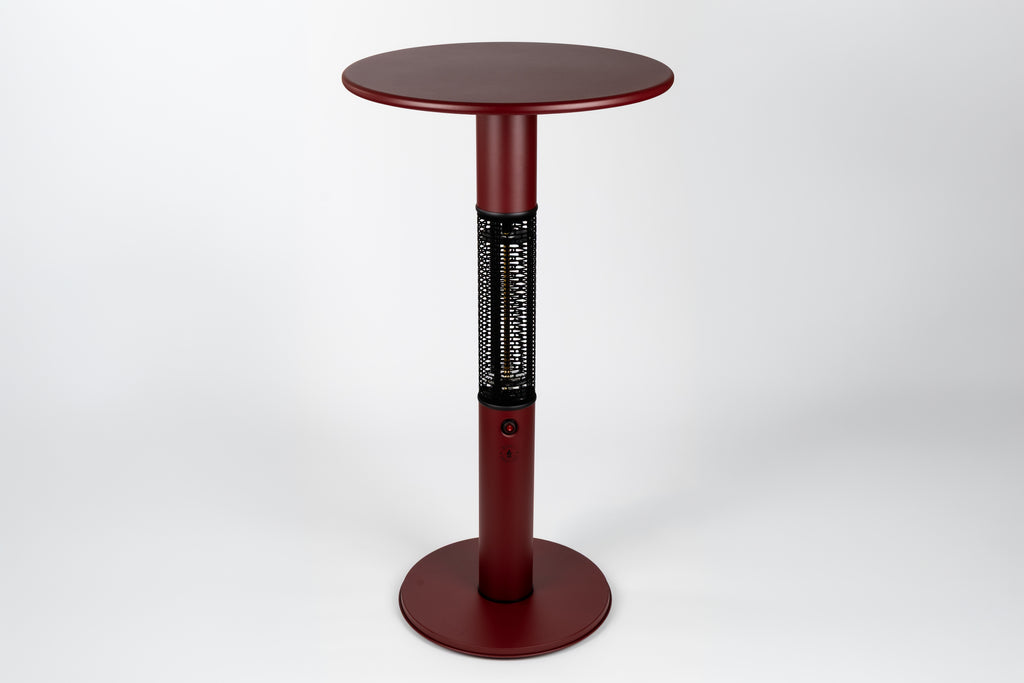 Monti HeatLine Vibe Red - Elektrische statafel terrasverwarmer