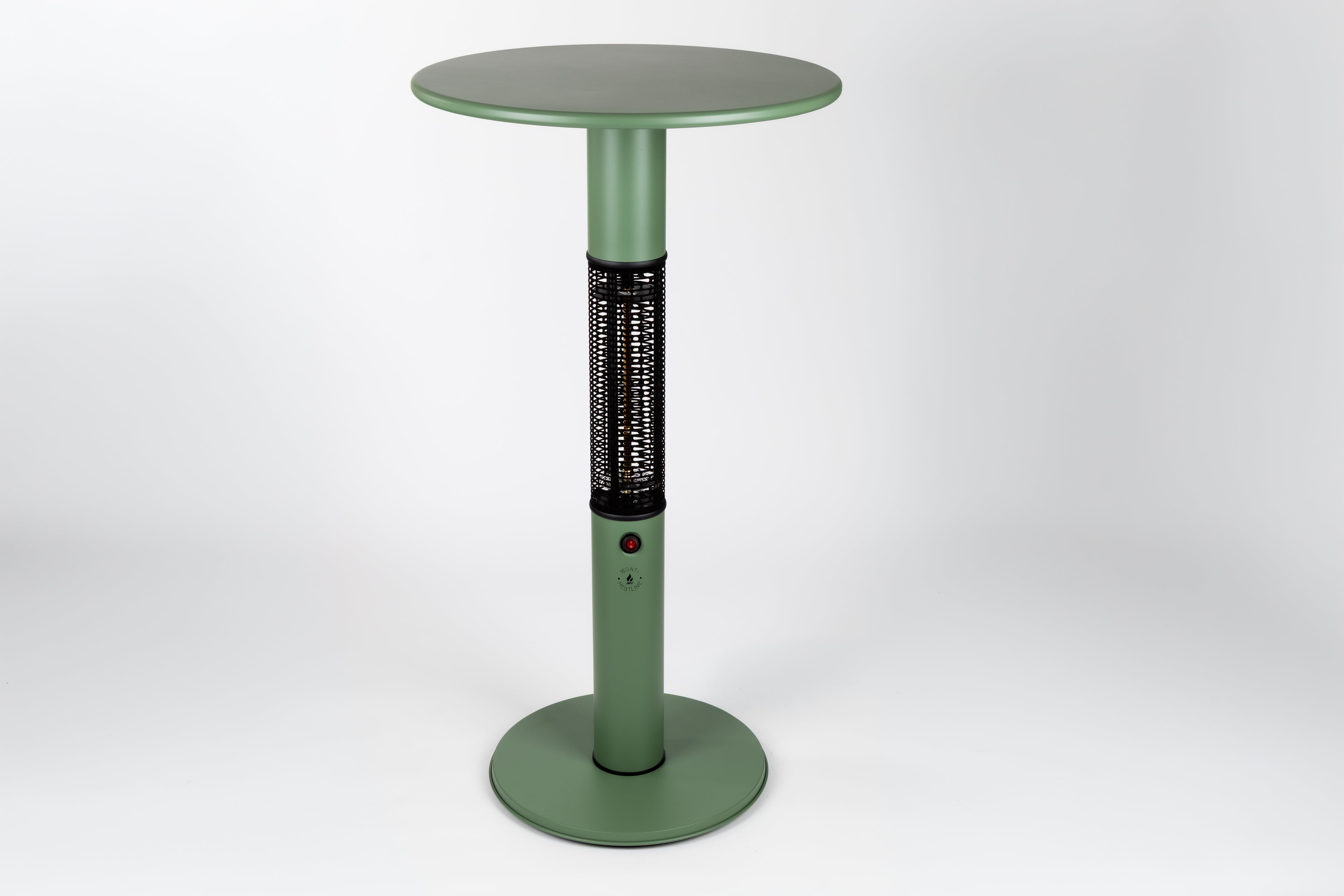Monti HeatLine Vibe Green - Elektrische statafel terrasverwarmer