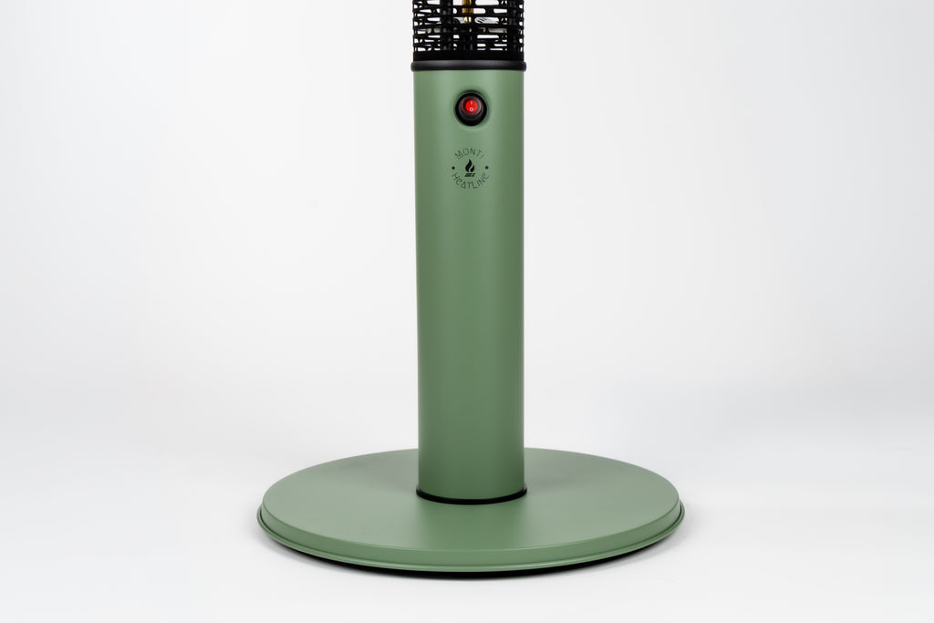 Monti HeatLine Vibe Green - Elektrische statafel terrasverwarmer
