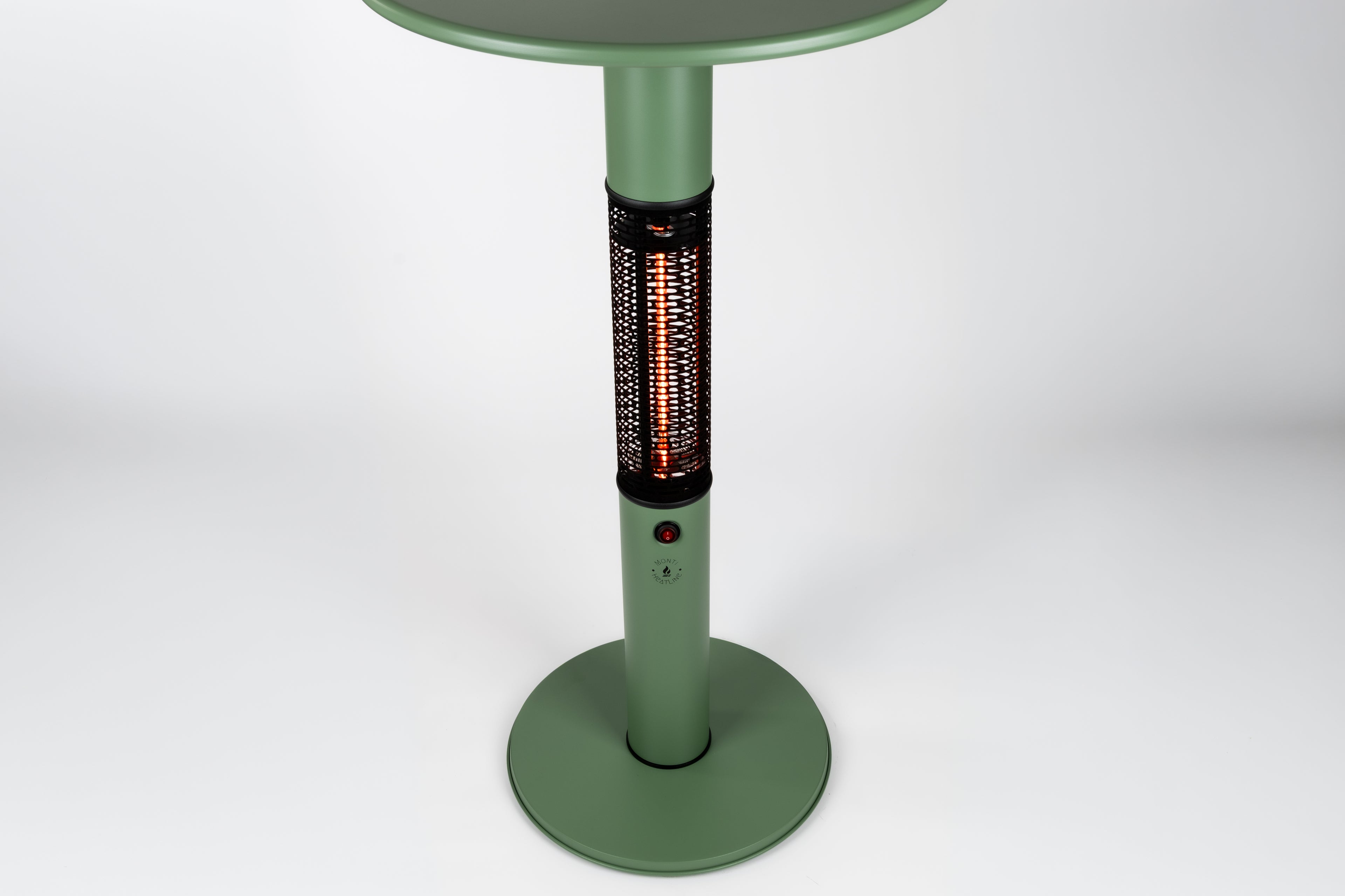 Monti HeatLine Vibe Green - Elektrische statafel terrasverwarmer