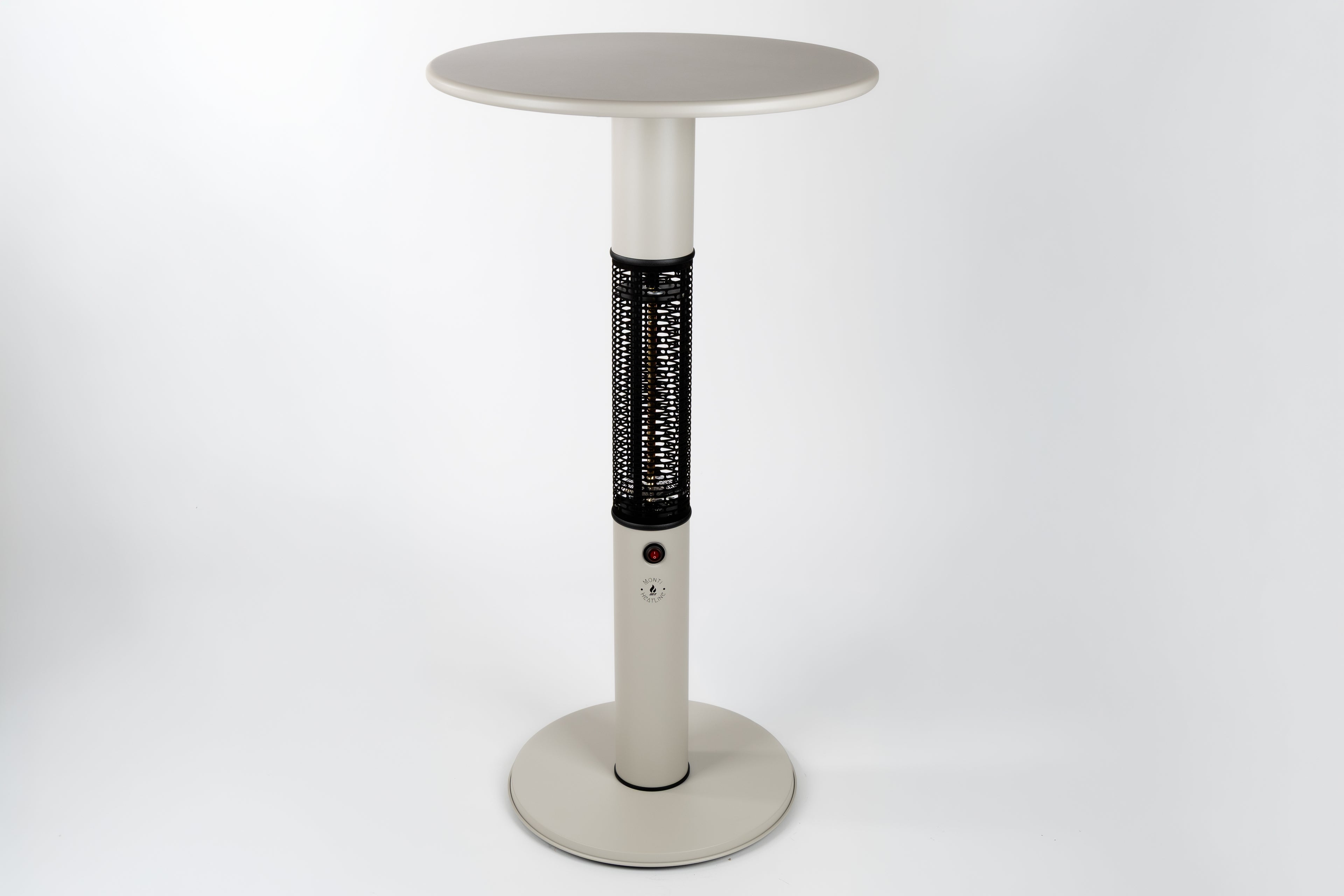 Monti HeatLine Vibe Beige - Elektrische statafel terrasverwarmer
