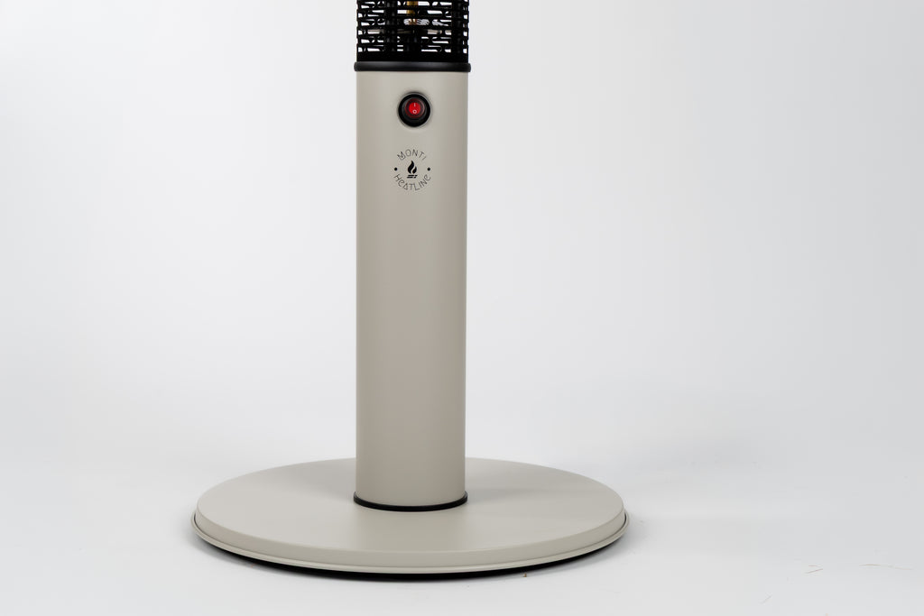 Monti HeatLine Vibe Beige - Elektrische statafel terrasverwarmer