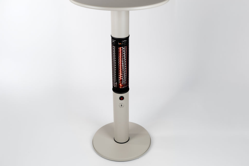 Monti HeatLine Vibe Beige - Elektrische statafel terrasverwarmer