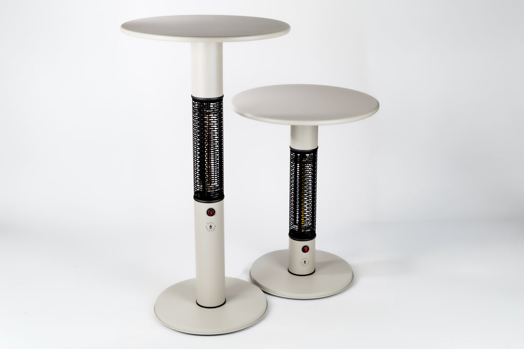 Monti HeatLine Vibe Beige - Elektrische statafel terrasverwarmer