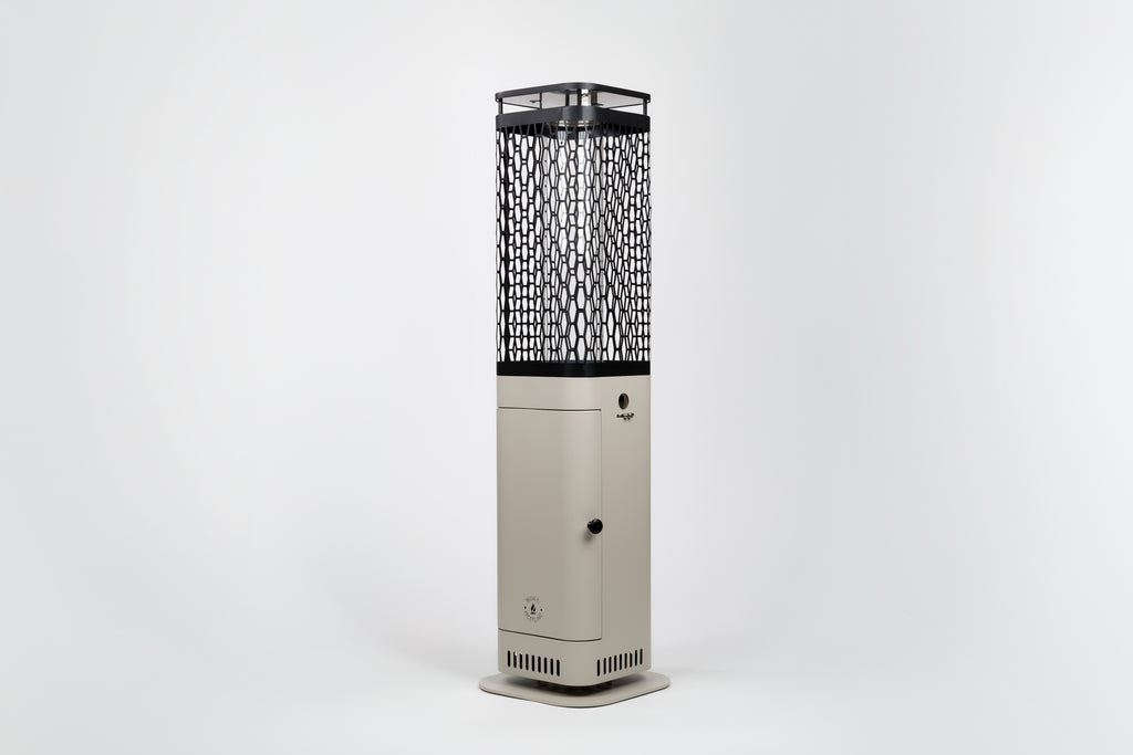 Monti HeatLine Blaze Beige - Pellet terrasverwarmer