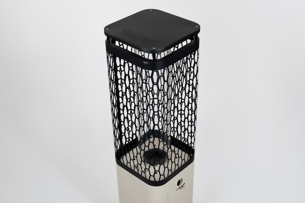 Monti HeatLine Blaze Beige - Pellet terrasverwarmer