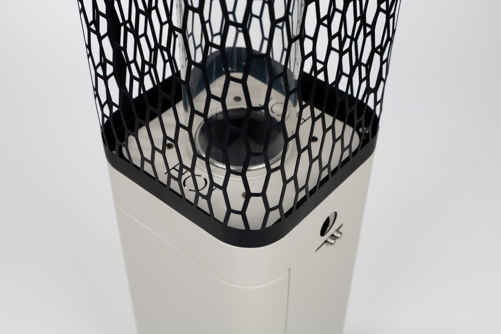 Monti HeatLine Blaze Beige - Pellet terrasverwarmer