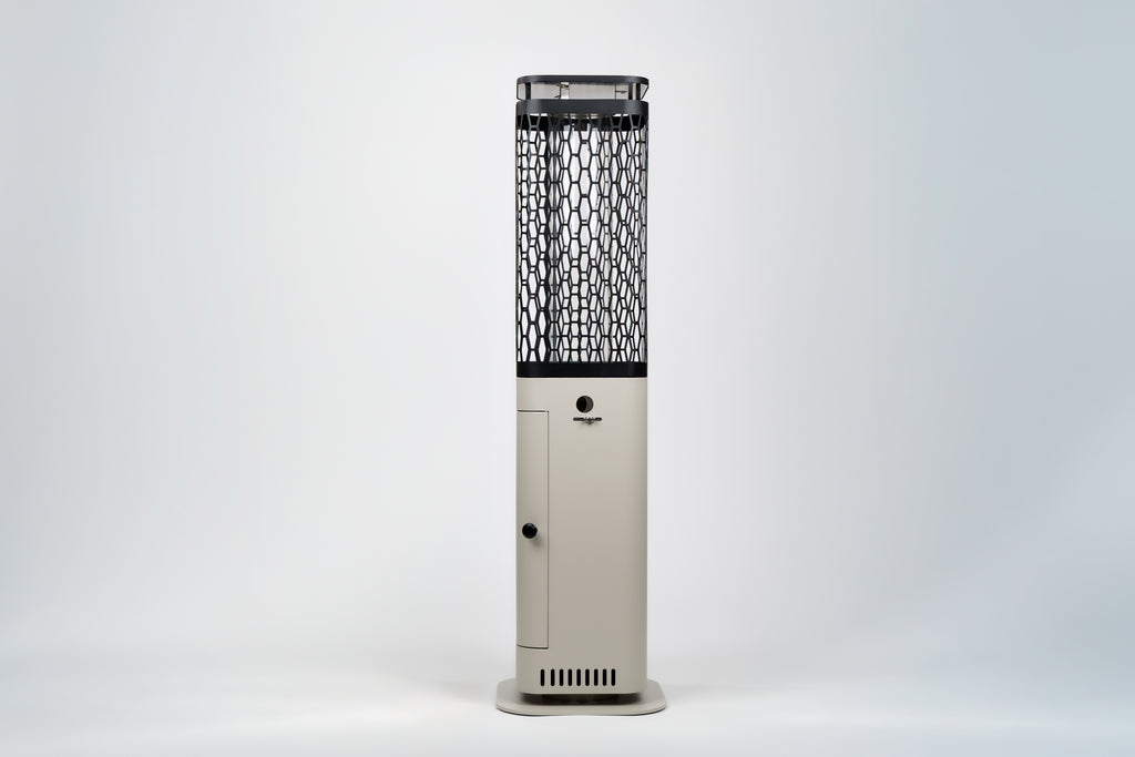 Monti HeatLine Blaze Beige - Pellet terrasverwarmer
