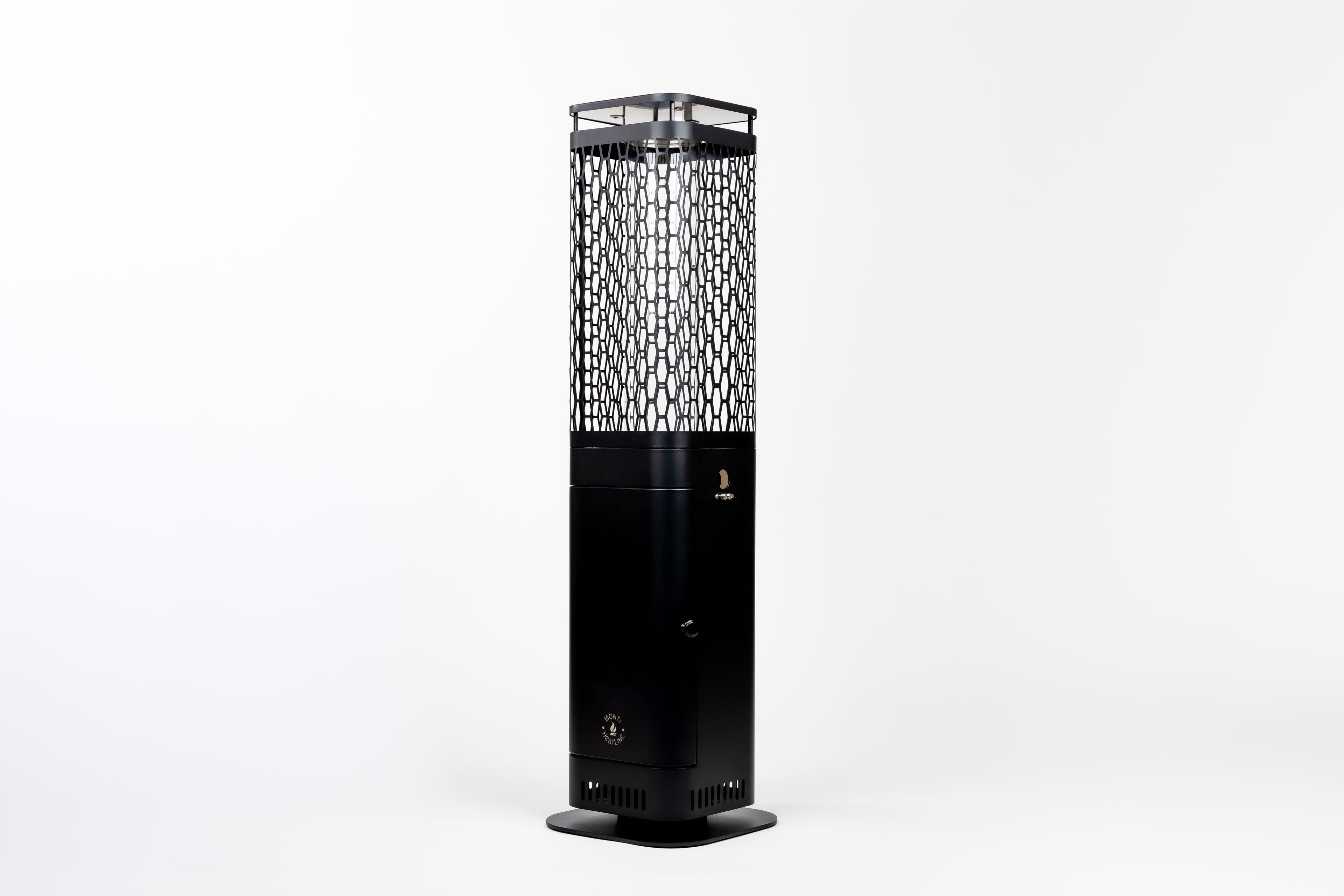 Monti HeatLine Blaze Black - Pellet terrasverwarmer