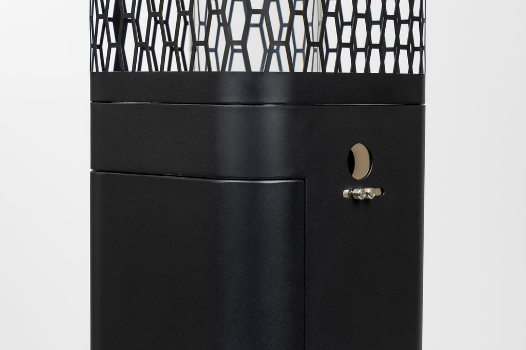 Monti HeatLine Blaze Black - Pellet terrasverwarmer