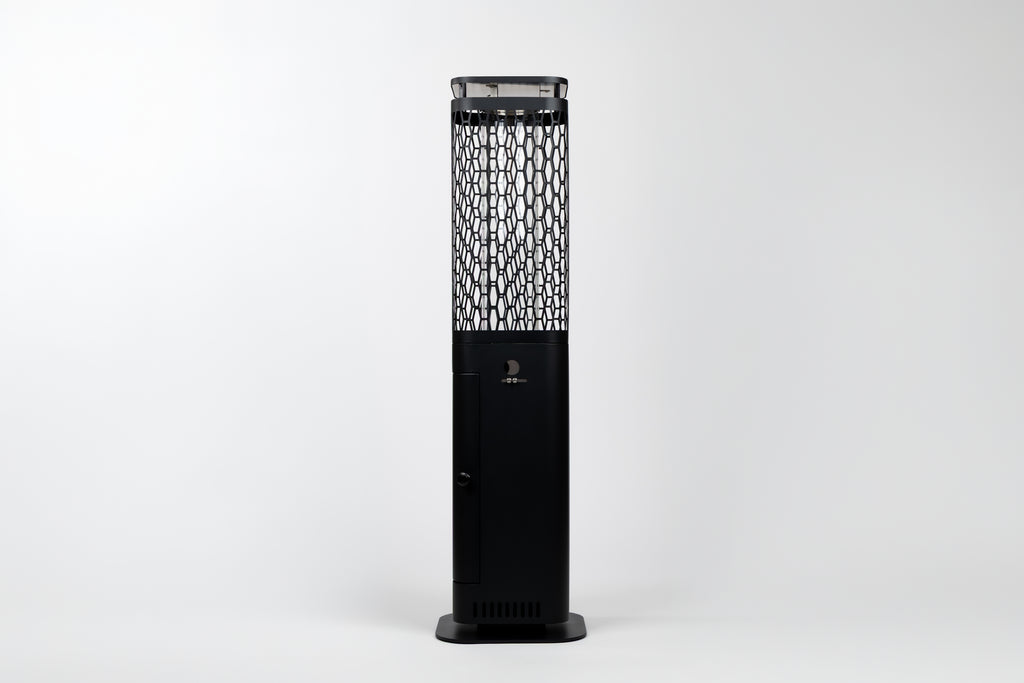 Monti HeatLine Blaze Black - Pellet terrasverwarmer