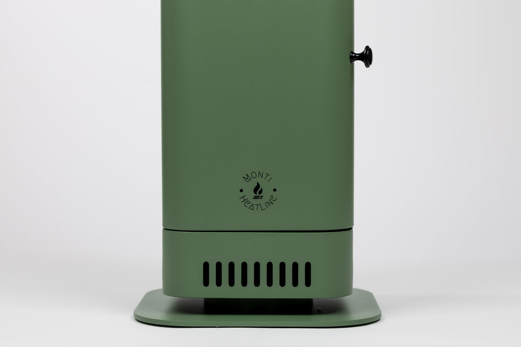 Monti HeatLine Blaze Green - Pellet terrasverwarmer