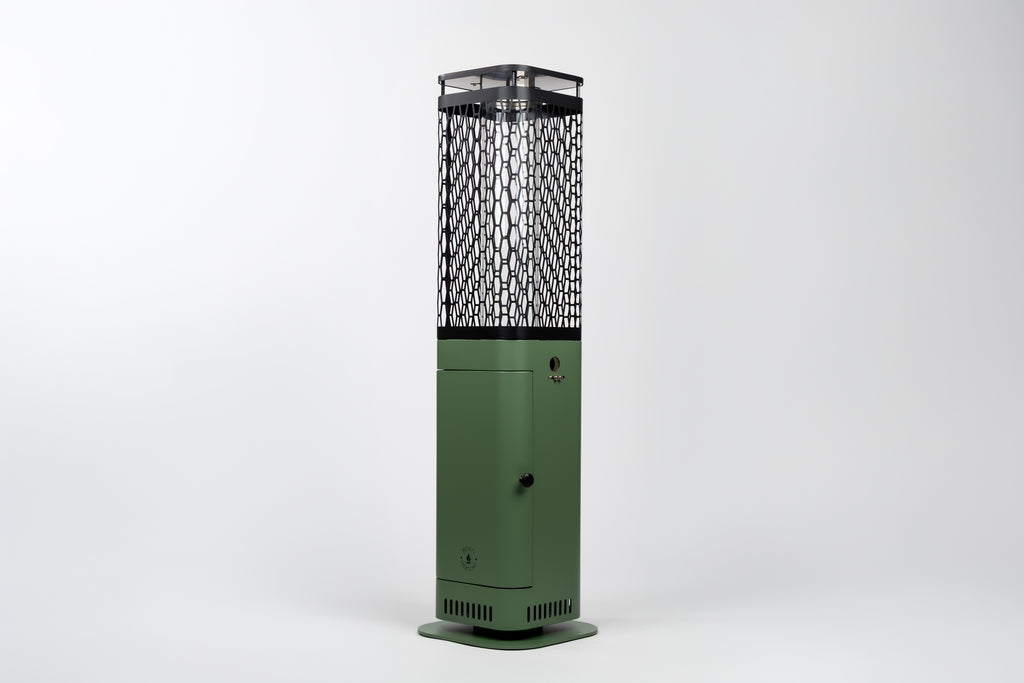 Monti HeatLine Blaze Green - Pellet terrasverwarmer