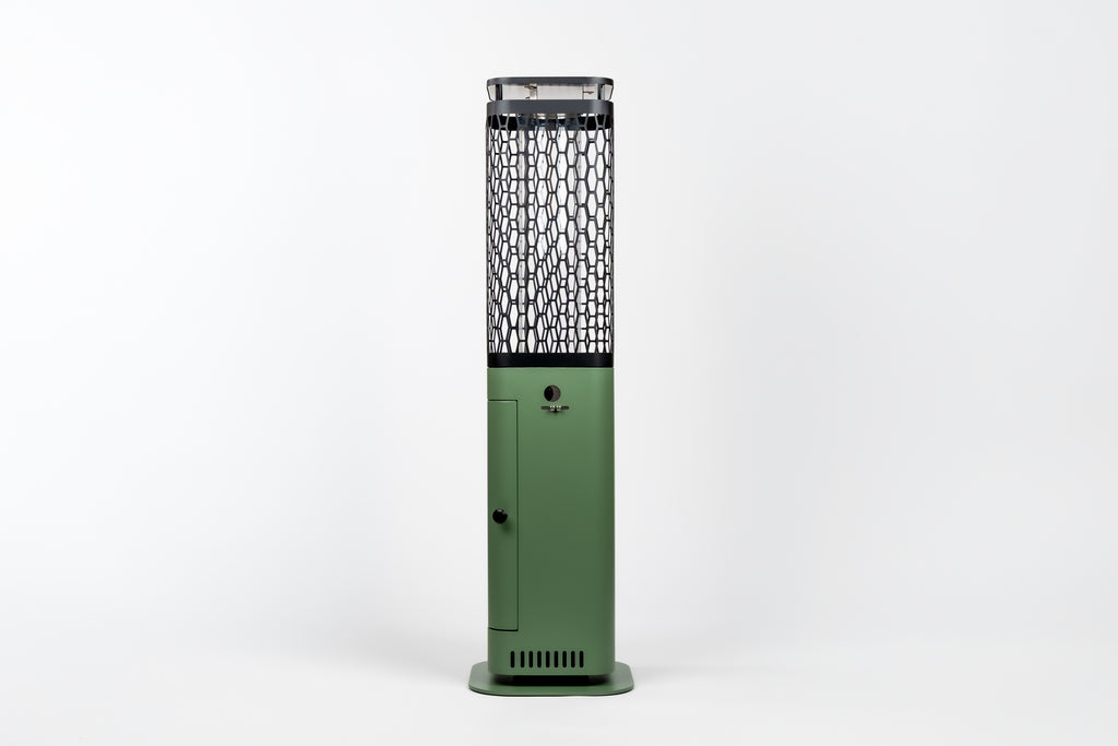 Monti HeatLine Blaze Green - Pellet terrasverwarmer