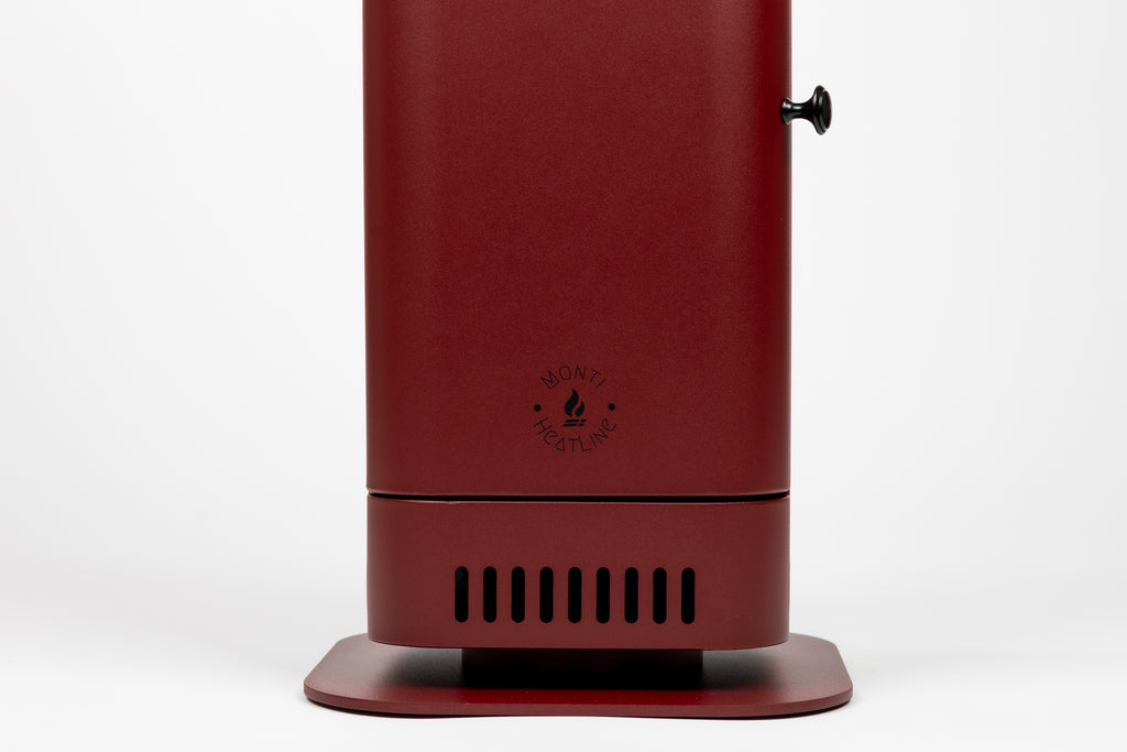 Monti HeatLine Blaze Red - Pellet terrasverwarmer