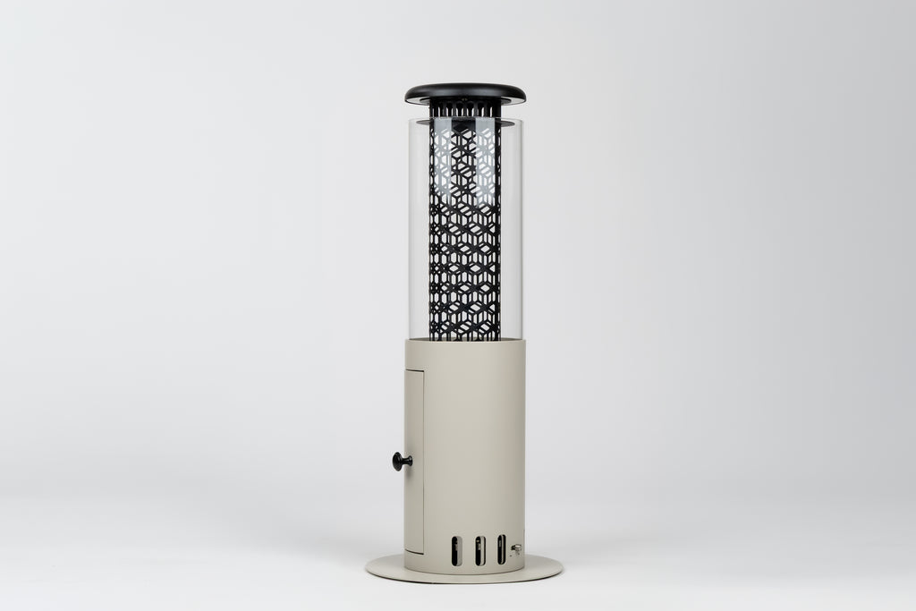 Monti HeatLine Ember Beige - Pellet terrasverwarmer