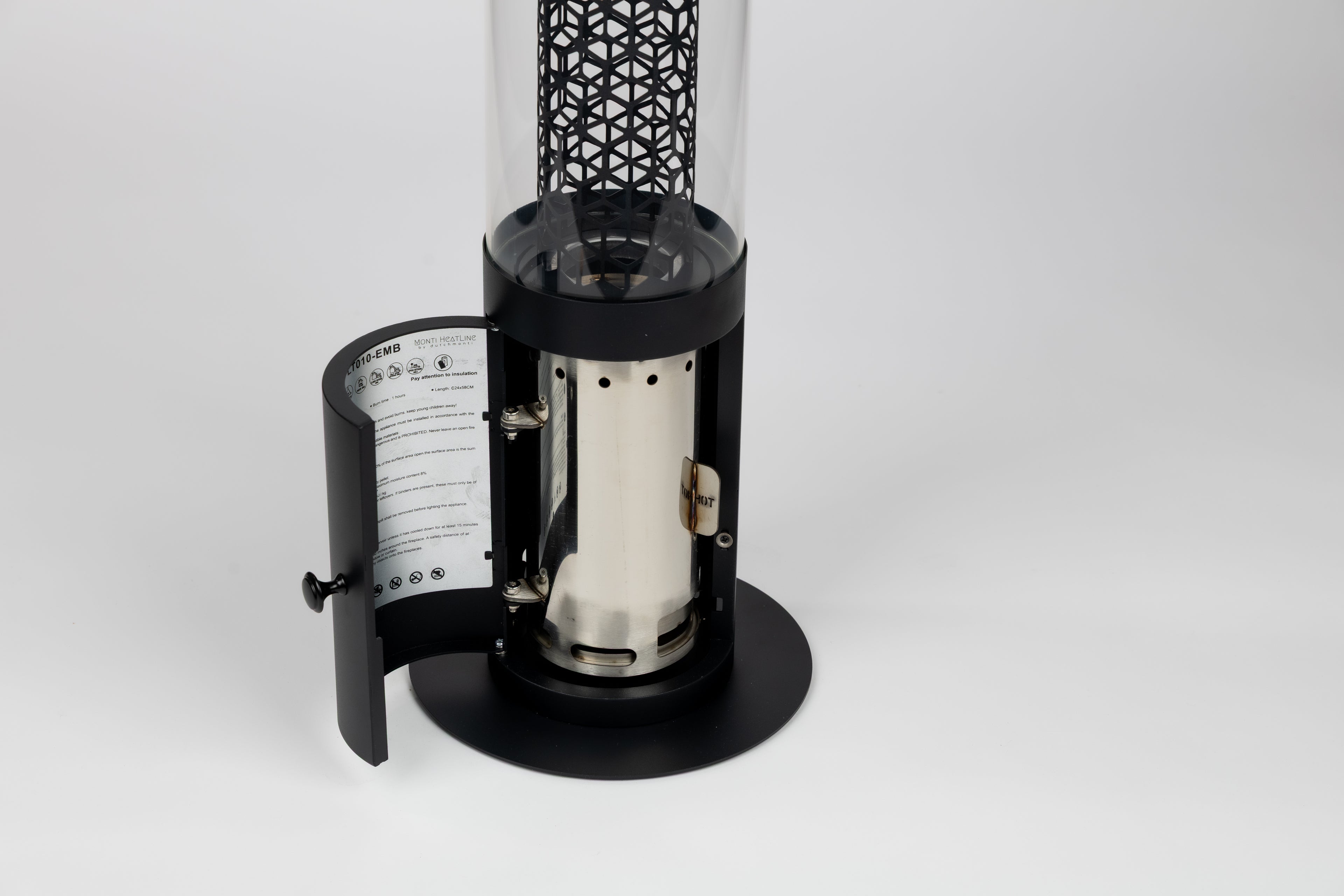 Monti HeatLine Ember Black - Pallet terrasverwarmer
