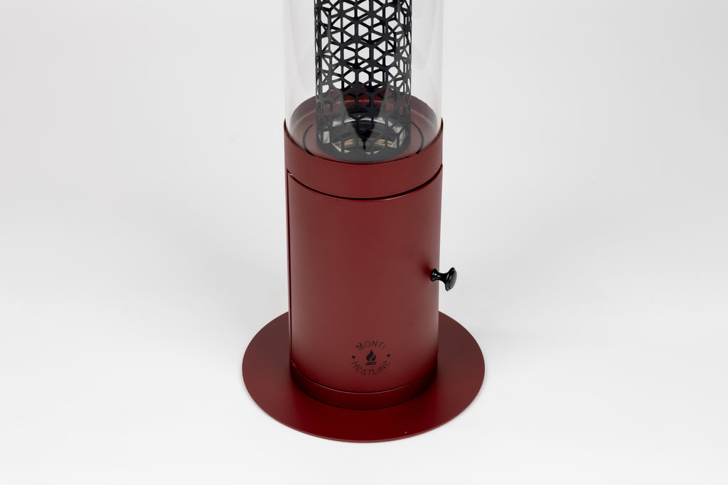 Monti HeatLine Ember Red - Pellet terrasheater