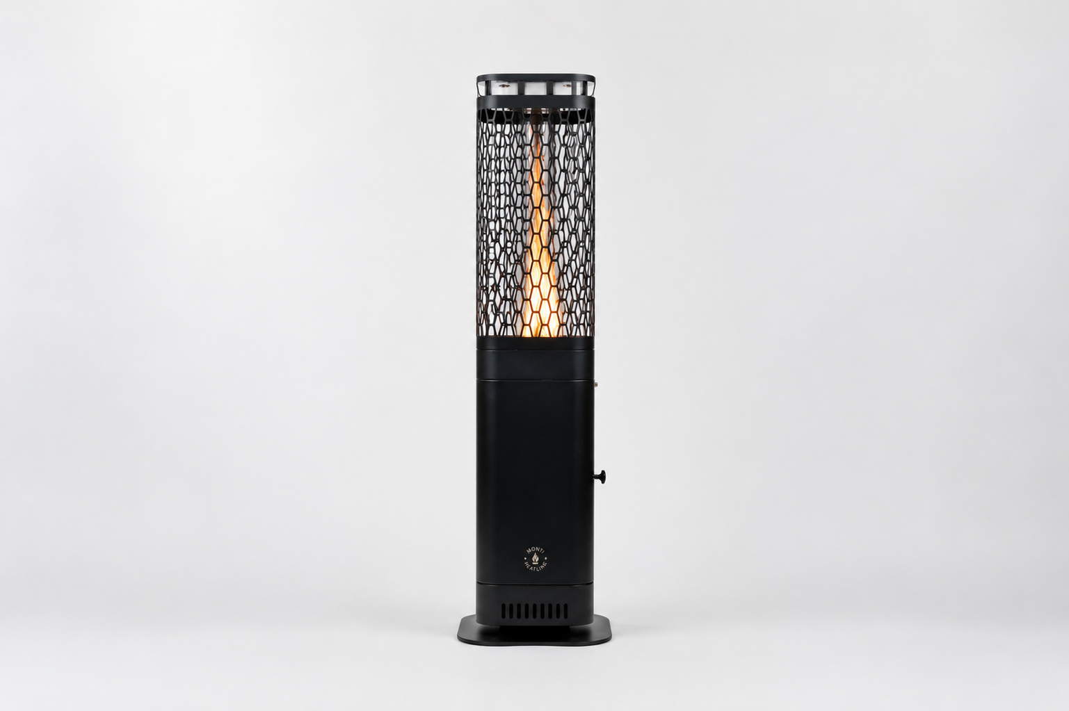 Monti HeatLine Blaze Black - Pellet terrasverwarmer
