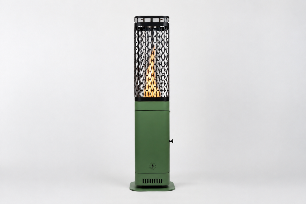 Monti HeatLine Blaze Green - Pellet terrasverwarmer